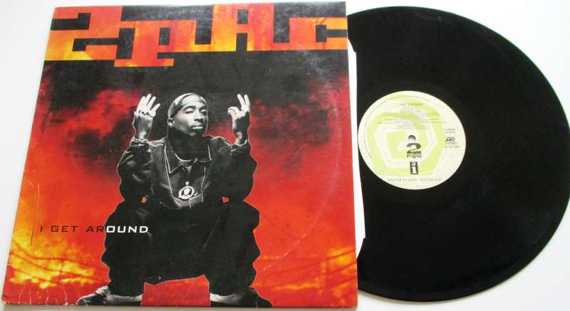 2PAC I Get Around  12" Maxi Single VINYL Record