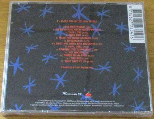 X  More Fun In The New World CD [old skool punk rock]
