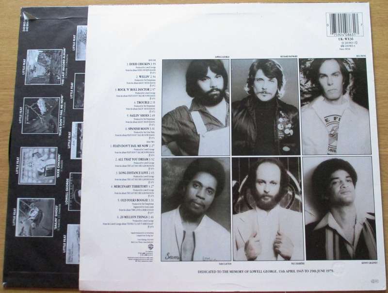 LITTLE FEAT As Time Goes By The Best of LP Record