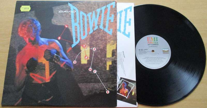 DAVID BOWIE Let's Dance VINYL LP Record