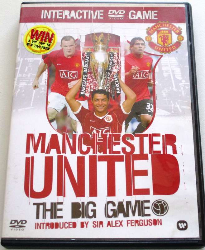 MANCHESTER UNITED the Big Game Interactive DVD GAME DVD [BBOX 5]