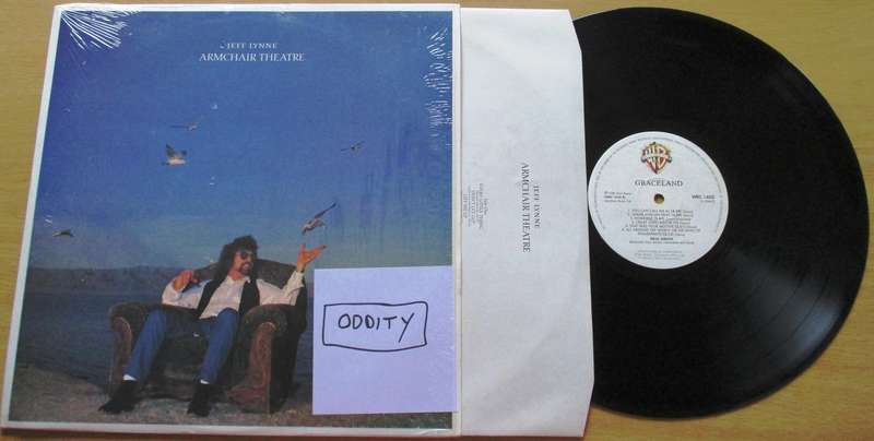 JEFF LYNNE OF ELO Armchair Theatre South African Pressing LP VINYL RECORD "MISPRINT"