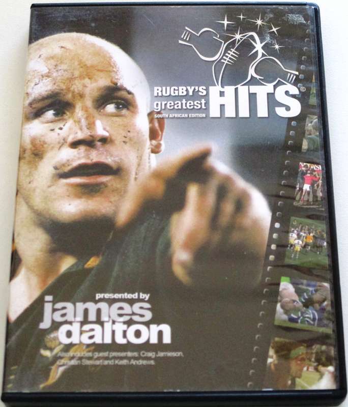 RUGBY'S GREATEST HITS South African Edition Presented by James Dalton DVD  [BBOX 3] REGION 2