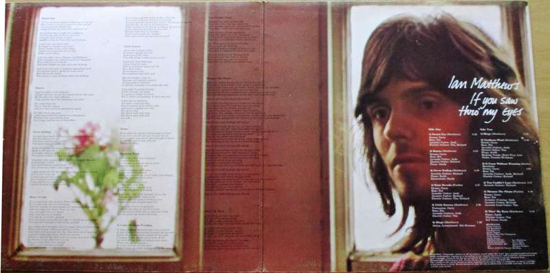 IAN MATTHEWS If You Saw Thro' My Eyes LP Record