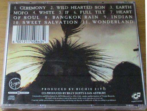 THE CULT Ceremony South African Release CD [Z x 7]