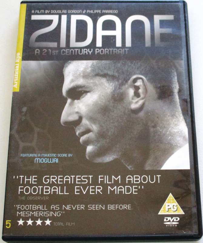 ZIDANE A 21st Century Portrait FOOTBALL FILM DVD [BBOX 5]