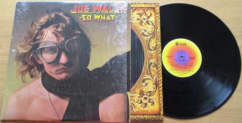 JOE WALSH So What VINYL LP Record