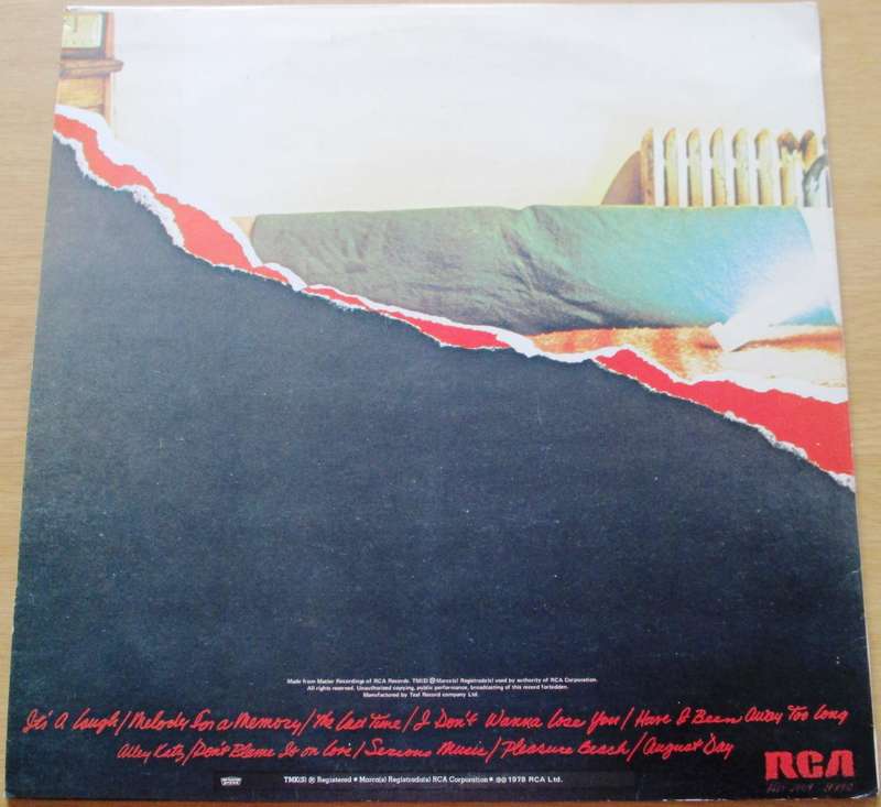DARYL HALL + JOHN OATES Along the Red Ledge VINYL LP Record