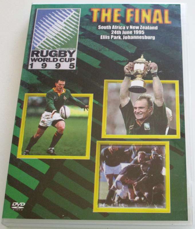 RUGBY WORLD CUP 1995 South Africa vs New Zealand DVD [BBOX 5]