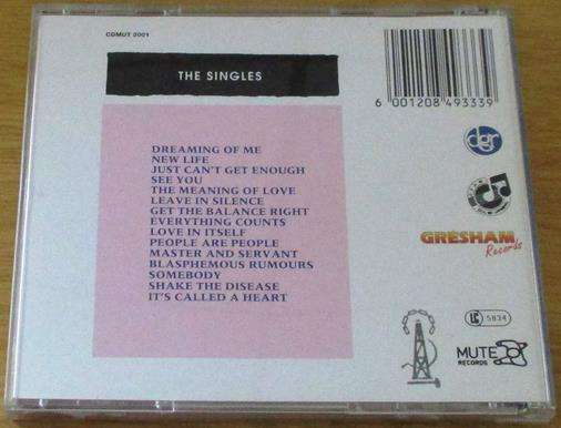 DEPECHE MODE The Singles 81-85 CD [msr]