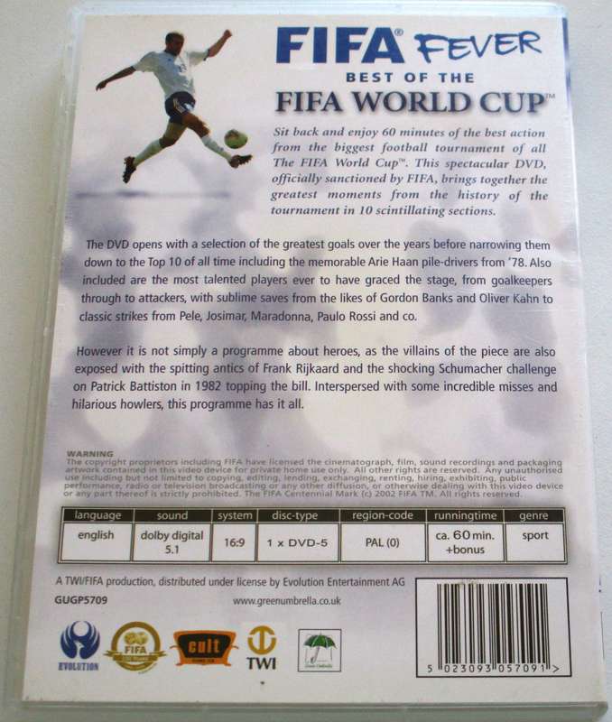 FIFA Best of the FIFA WORLD CUP DVD [BBOX 5]