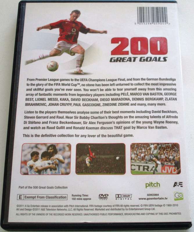200 GREAT GOALS DVD [BBOX 5]