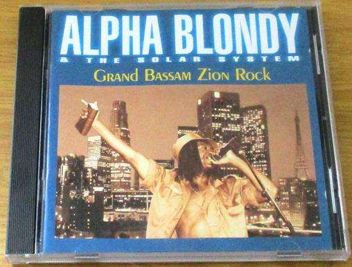 ALPHA BLONDY & THE SOLAR SYSTEM Grand Bassam Zion Rock CD [Z x 7]