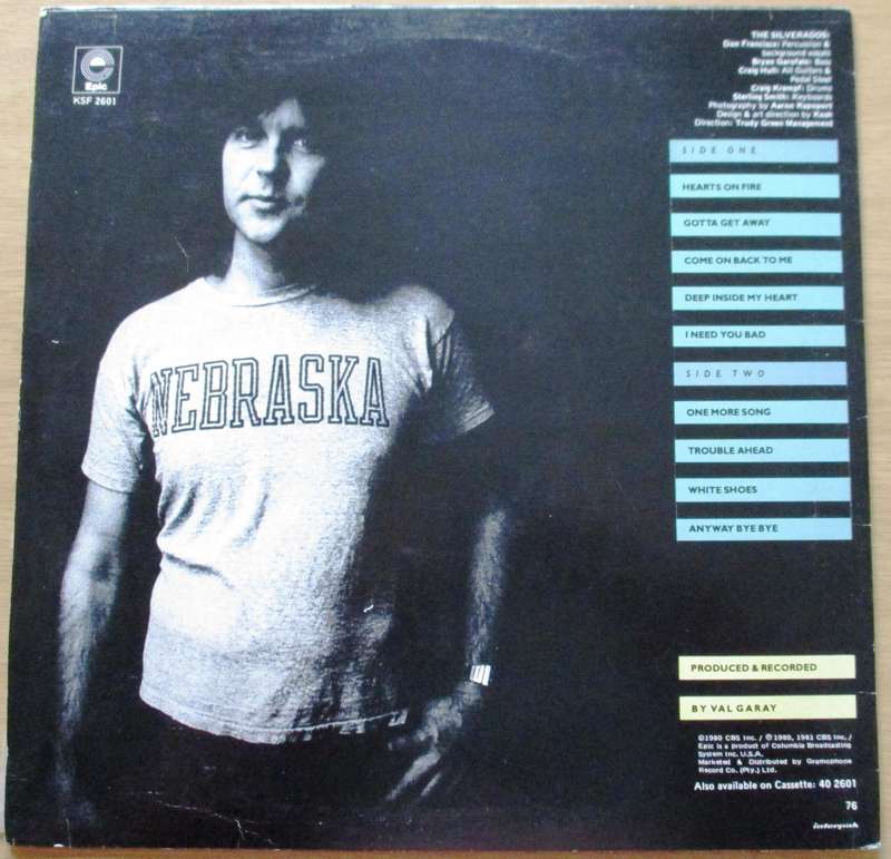 RANDY MEISNER One More Song Vinyl LP Record
