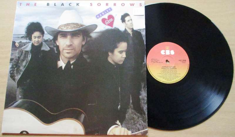THE BLACK SORROWS Harley Rose Vinyl LP Record