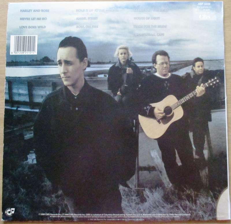 THE BLACK SORROWS Harley Rose Vinyl LP Record