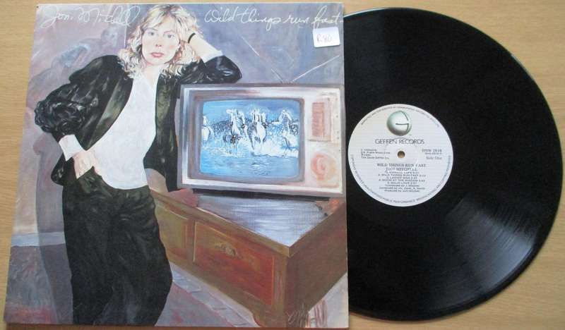 JONI MITCHELL Wild Things Run Fast LP Vinyl Record