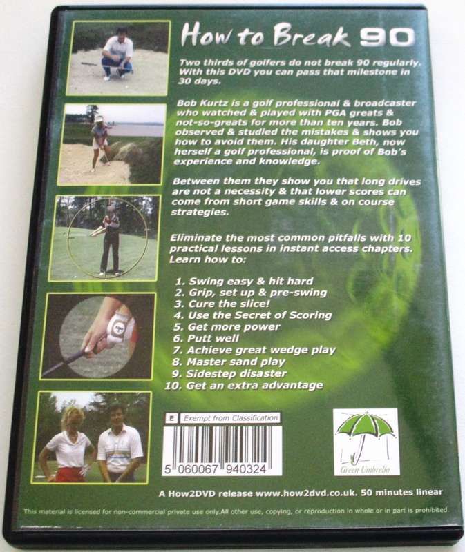HOT TOP BREAK 90 Golf DVD [BBOX 6]