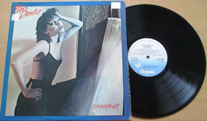 PAT BENATAR In the Heat of the Night Vinyl Record