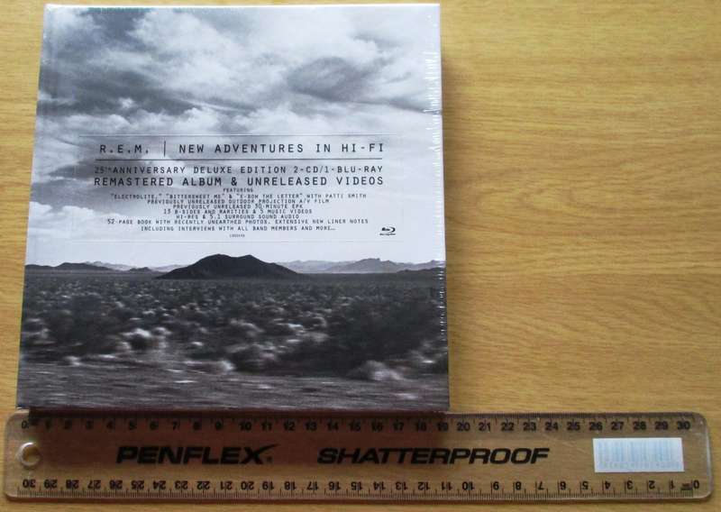 R.E.M. New Adventures In Hi-Fi 25th Anniversary 2xCD + BLU RAY
