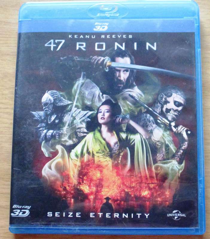 47 RONIN Keanu Reeves BLU RAY 3D [BLU RAY SHELF]