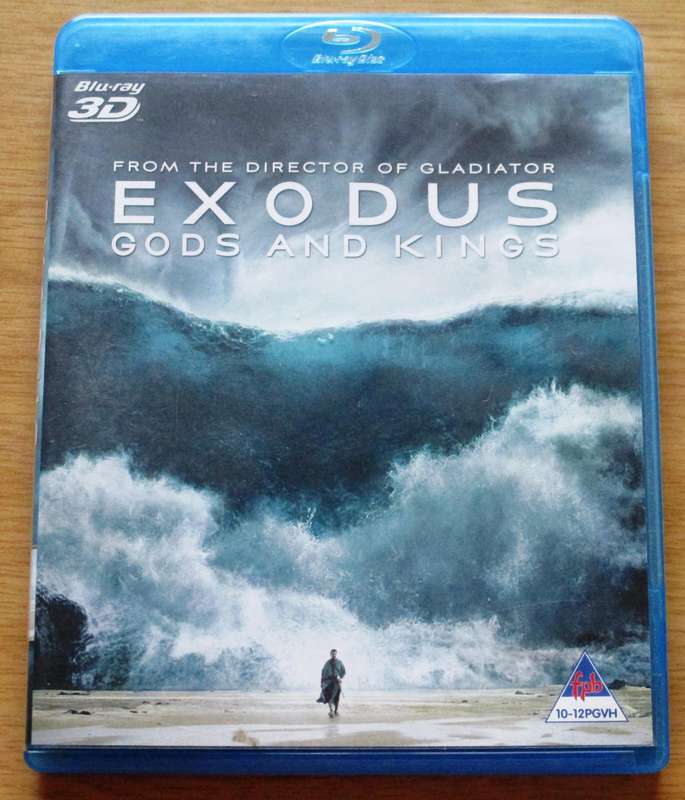 EXODUS Gods and Kings BLU RAY 3D [BLU RAY SHELF]