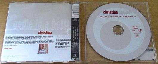 CHRISTINA AQUILERA Genie in a Bottle CD [singles box]