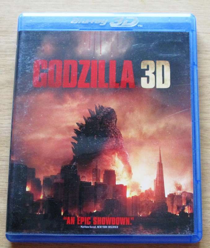 GODZILLA 3D BLU RAY + BLU RAY 3D [BLU RAY SHELF]