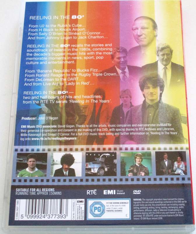 REELING IN THE 80S 2xDVD  [BBOX 3] REGION 2