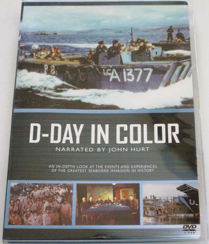 D-DAY IN COLOR DVD [BOX SET SHELF] Region 1