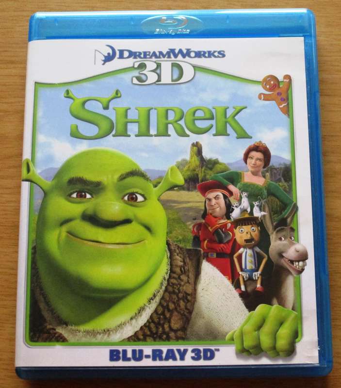 SHREK 1 3D BLU RAY 3D  [BLU RAY SHELF]