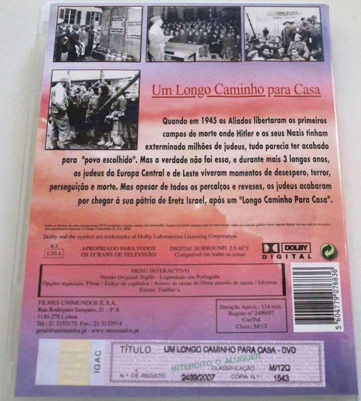 UM LONGO CAMINHO PARA CASA DVD [BOX SET SHELF]