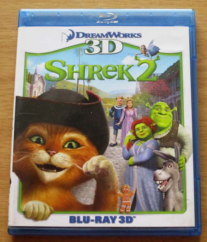 SHREK 2 3D BLU RAY 3D  [BLU RAY SHELF]