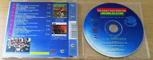 PJ POWERS LEON SCHUSTER Ladysmith Black Mambazo The Songs that Won the World Cup CD [singles box]