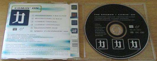 THE SHAMEN Comin' On CD [singles box]