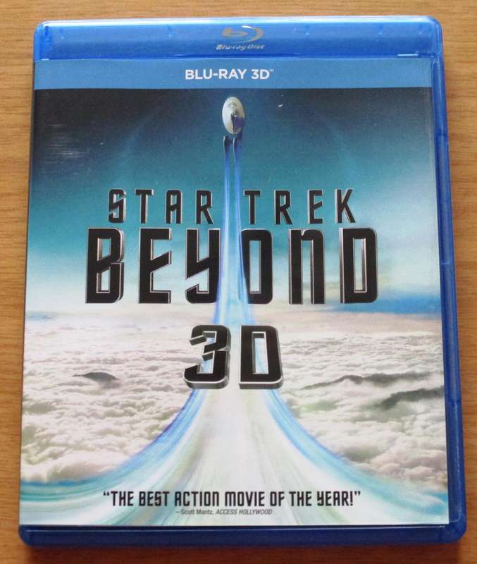 STAR TREK Beyond 3D BLU RAY 3D  [BLU RAY SHELF]