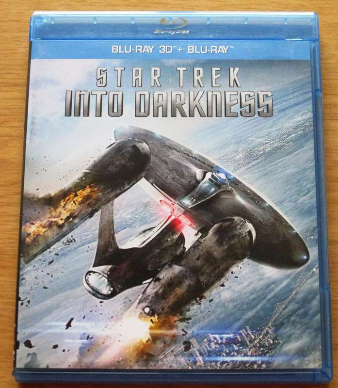 STAR TREK Into Darkness BLU RAY + BLU RAY 3D  [BLU RAY SHELF]