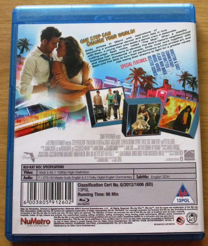 STEP UP 4 Revolution 3D BLU RAY + BLU RAY 3D  [BLU RAY SHELF]
