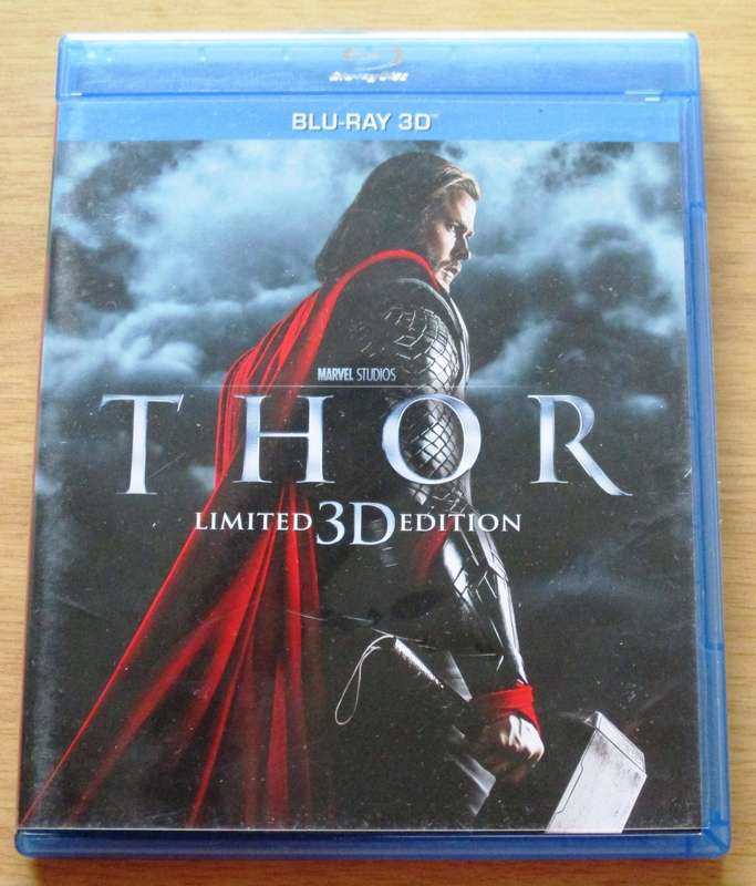 THOR Limited 3D Edition BLU RAY 3D [BLU RAY SHELF]