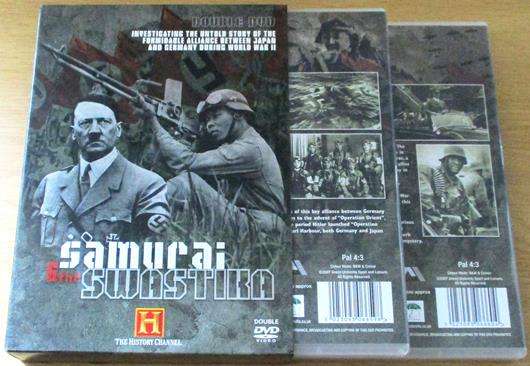 SAMURAI & THE SWASTIKA History Channel 2xDVD DVD [BB14]