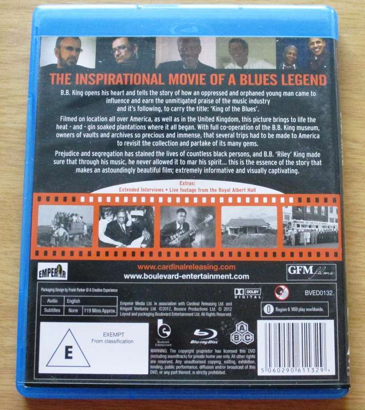 BB KING The Life of Riley BLU RAY