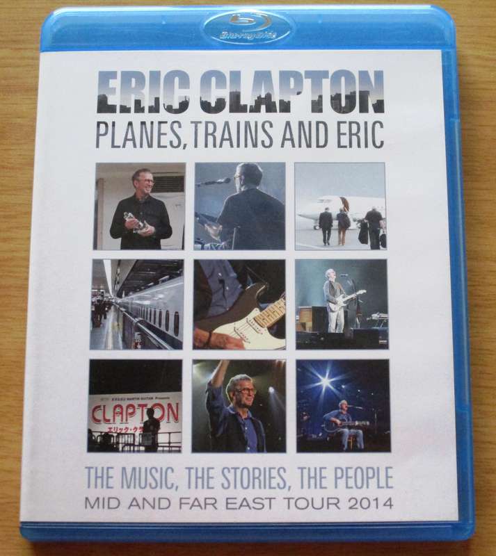 ERIC CLAPTON Planes, Trains and Eric BLU RAY