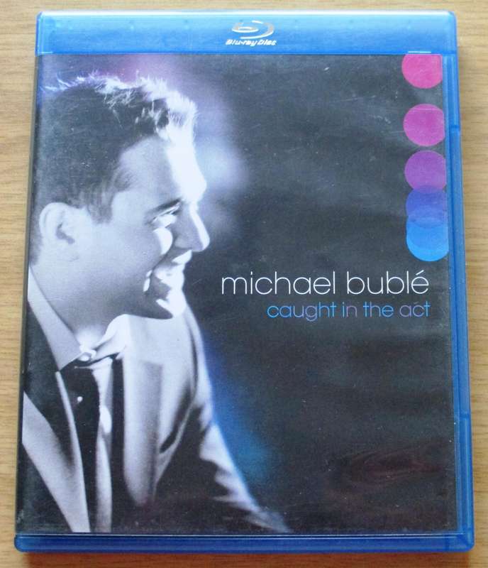 MICHAEL BUBLE Caught in the Act BLU RAY