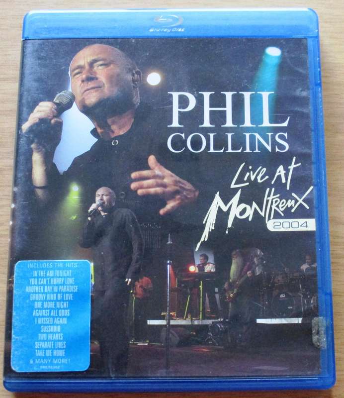 PHIL COLLINS Live at Montreux 2004 BLU RAY