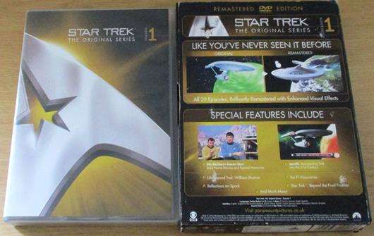 STAR TREK The Original Series Season 1 Steelbox  8xDVD  [BB14]