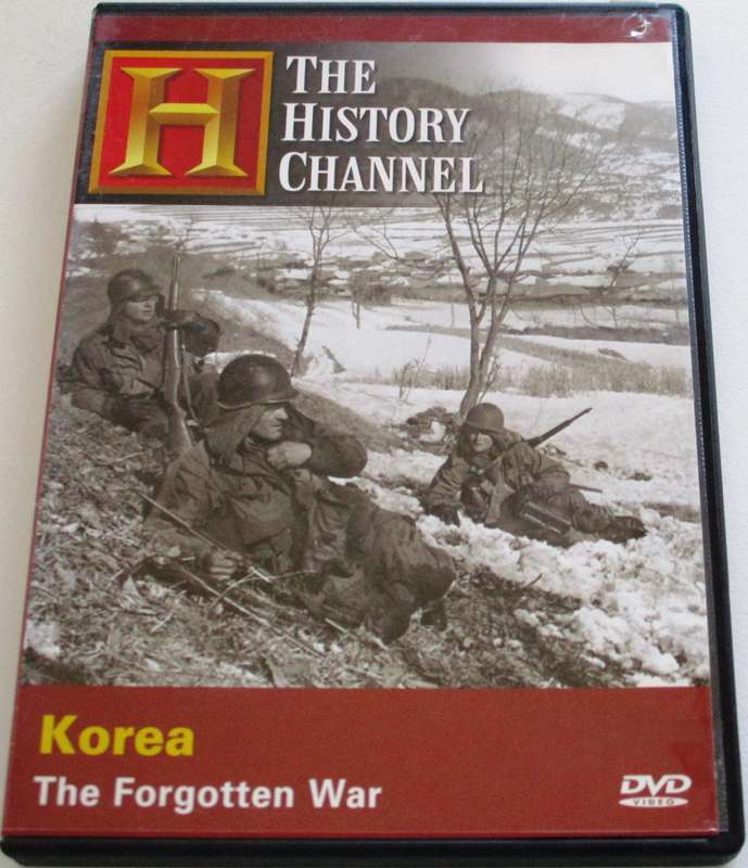 History Channel KOREA THE FORGOTTEN WAR DVD  [BBOX 2]