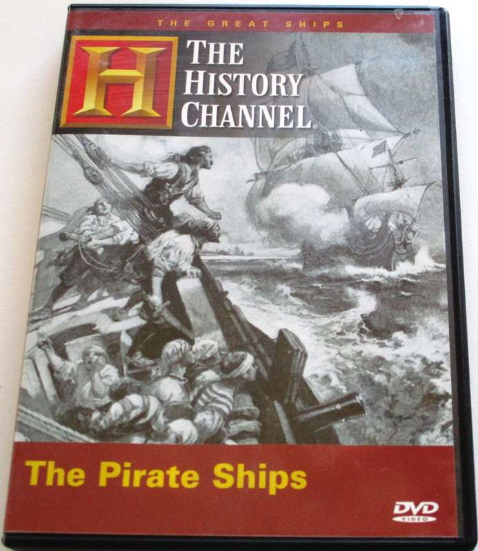 History Channel THE PIRATE SHIPS DVD  [BBOX 2]