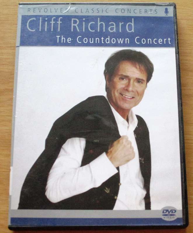 CLIFF RICHARD The Countdown Concert DVD  [OFFICE DVD SHELF]