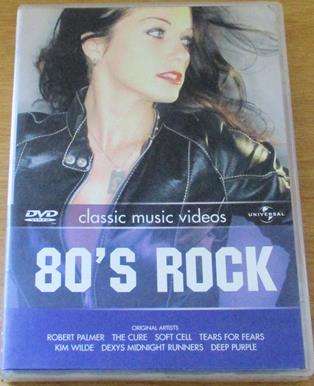 80'S ROCK Classic Music Videos  DVD
