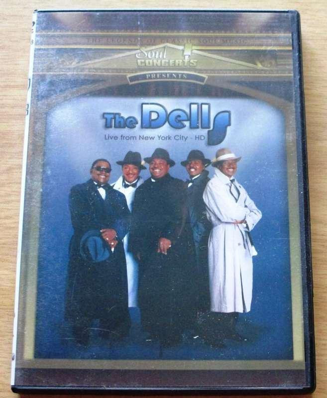 THE DELLS Live from New York City DVD  [OFFICE DVD SHELF]